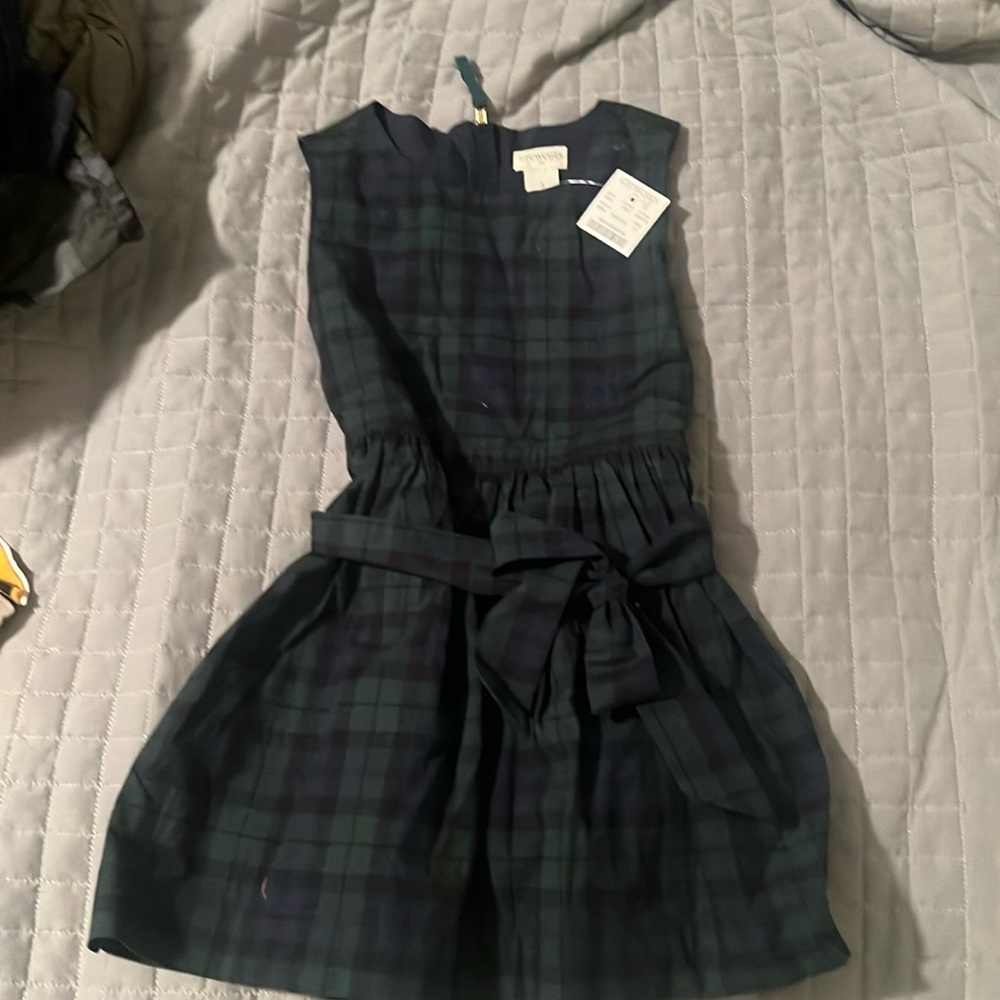Jcrew plaid dress